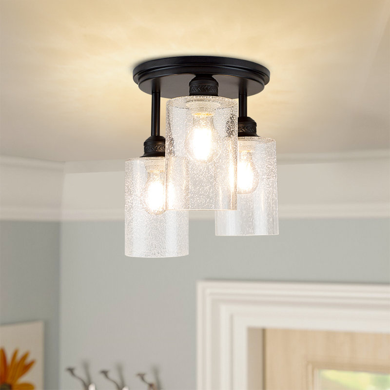 Plafonnier encastré 3 lumières 10,36 po Prinsburg