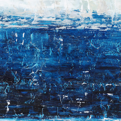 Deep Blue Sea I by Ethan Harper - Wrapped Canvas Painting