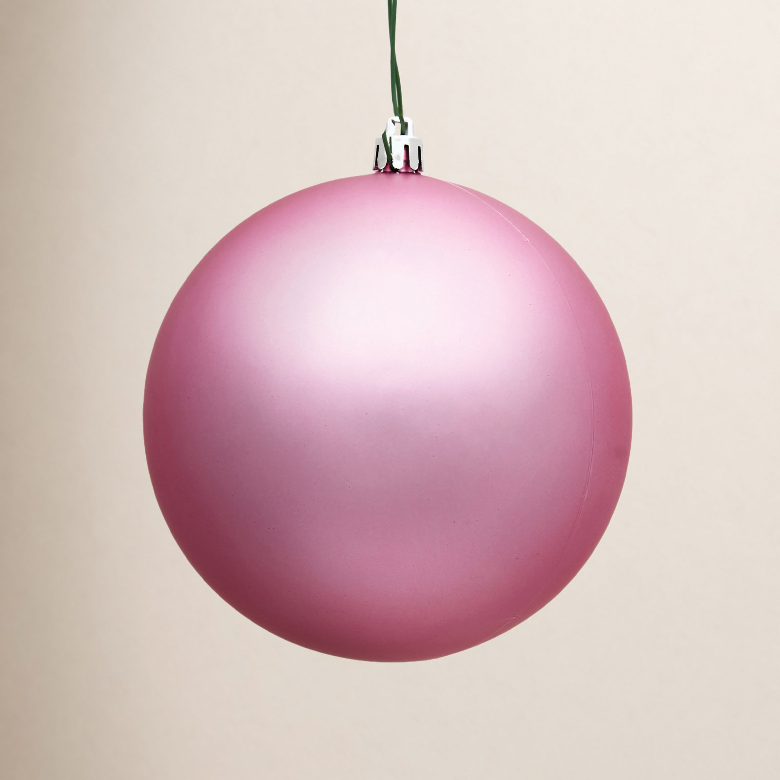 4" Shatterproof Bauble, Pink
