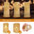 5 Pcs 3D Wick LED Candles