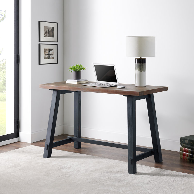 Solid Wood Writing Desk, 30" H x 48" W x 23" D