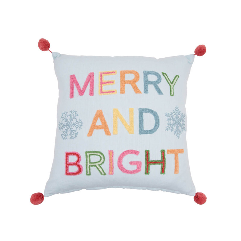 Coussin 18 "x 18" Merry And Bright