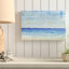 « a perfect day to voile ii », reproduction de peinture à l’acrylique sur toile tendue