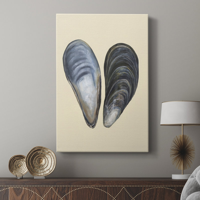 Coquilles bivalves I - galerie Cavas sur mesure, H 48 po x l 32 po