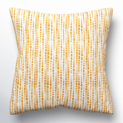 Fleurine Embroidered Cotton Throw Pillow
