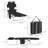 Tanning Chair With Face Hole, 5-Level Adjustable Outdoor Chaise Lounge Chair With Pillow For Beach, Pool, Black-327494175-327494121