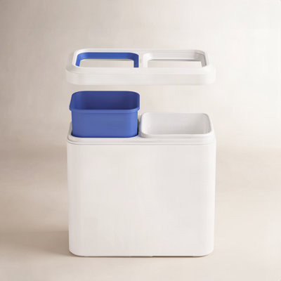 simplehuman 5.3gal Dual Recycling Can