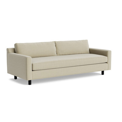 Banc Hunter 100, canapé avec fini bois