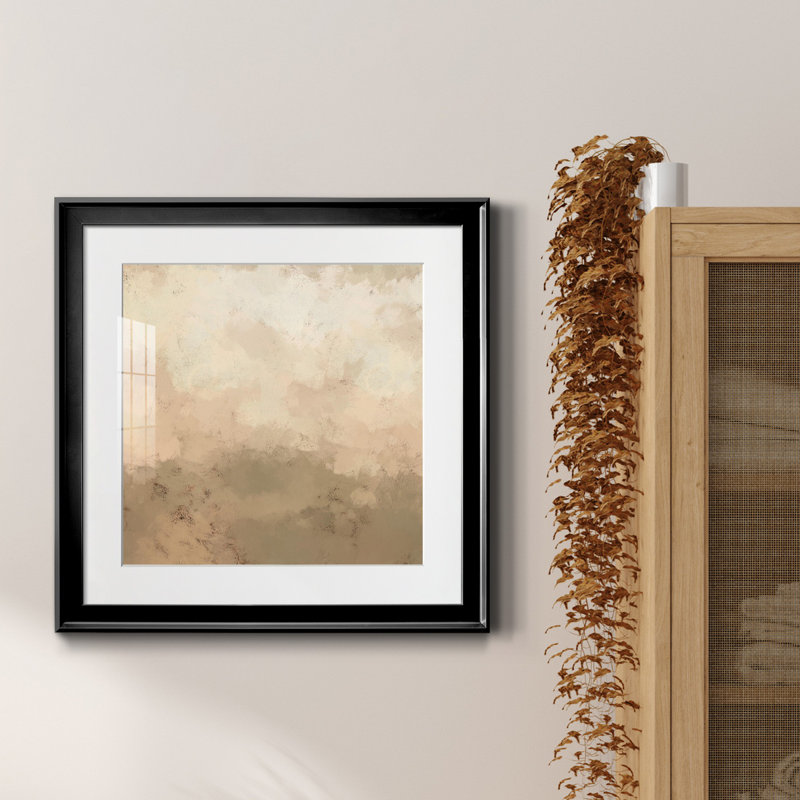Freeform III - reproduction encadrée de qualité supérieure - prête à être accrochée, H 17,5 po x l 17,5 po x P 1,5 po, Blanc