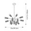 Cunningham 13 - Light Sputnik Chandelier