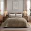 Ensemble de courtepointe Luxe Velvet Channel-124605974-106309332