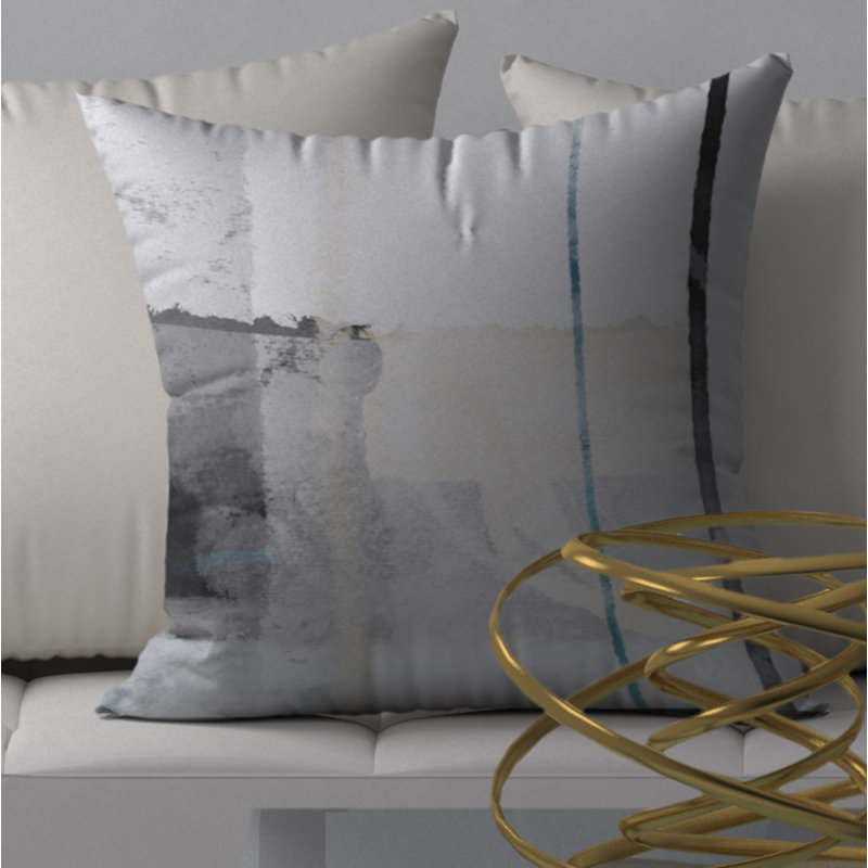 Reversible Throw Pillow, 18" x 18"