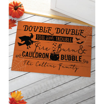 Non-Slip Halloween Doormat