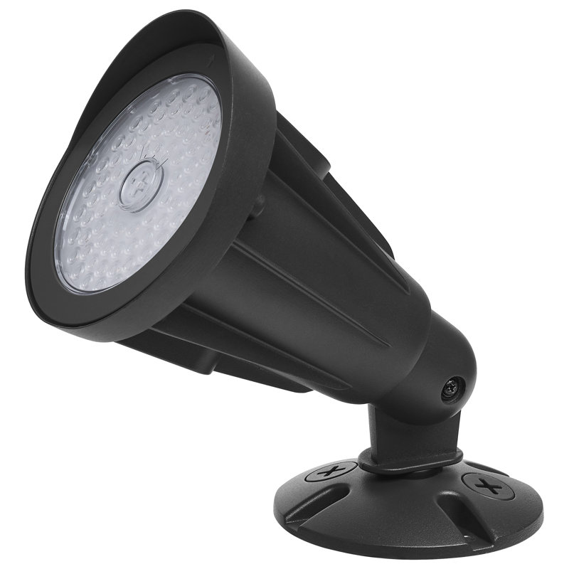 Projecteur à DEL 25/20/15 watts 3K / 4K / 5K CCT NEMA 4 finition noire 120-347 Volt, Noir