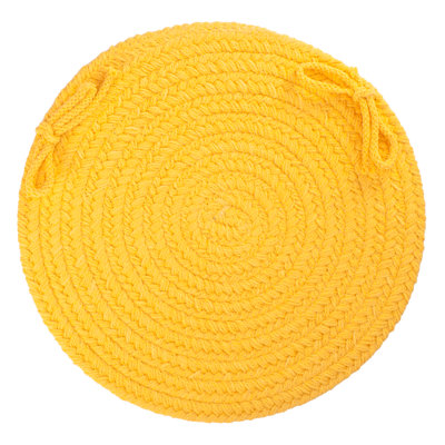 Water Resistant Outdoor 0.38 " Dining Chair Pad Cushion