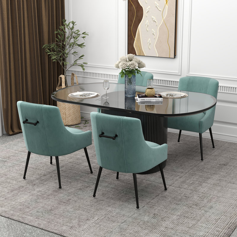 Chaise d'appoint Elian, Vert