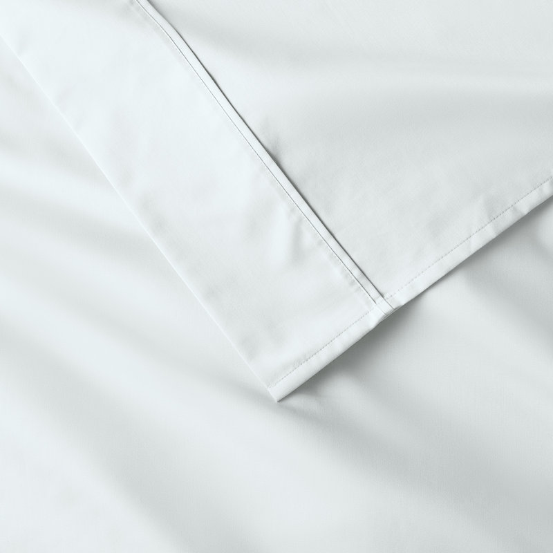 Hayward Egyptian Cotton Sateen Sheet Set, Pale Blue, Queen