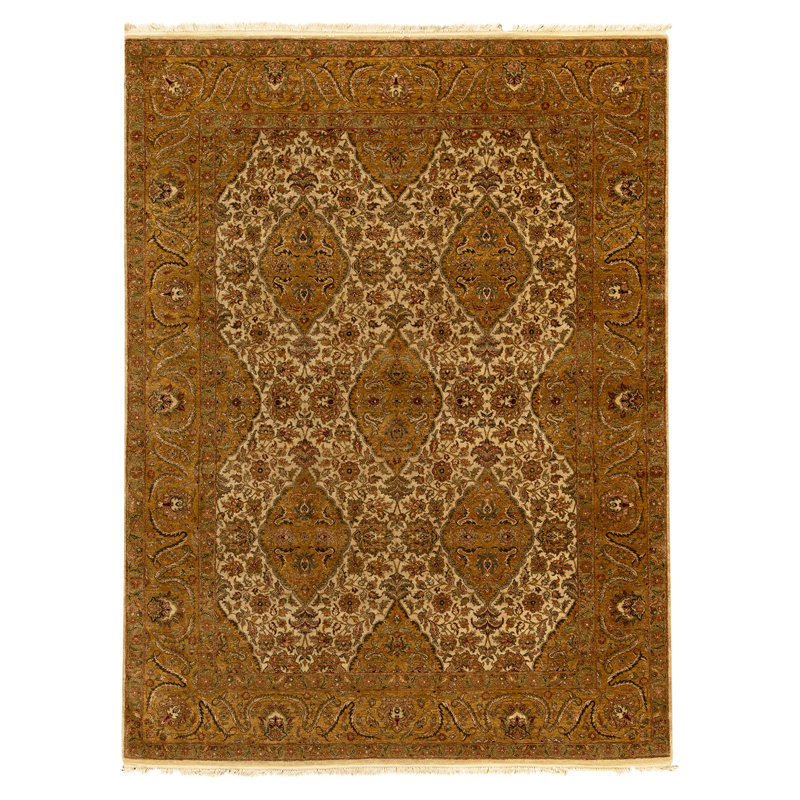 Hand Knotted Wool Oriental Indoor Rug