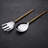 Inox Artisans Plateau Salad Serving 2 Pc. Set