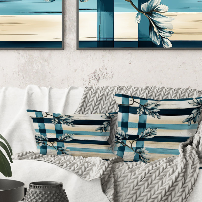  Housse de coussin rectangulaire en polyester