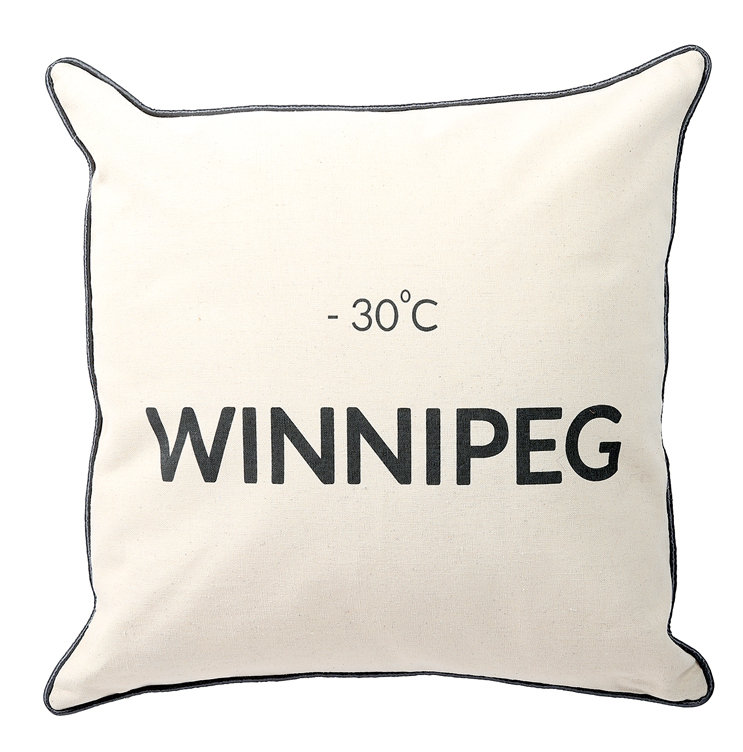 O Canada Cities Throw Pillow, Polyester/Polyfill