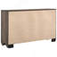 Commode 6 tiroirs en taupe délavé-1334159989