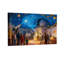 «Christmas Starry Night», ensemble de 3 reproductions d'art sur toile-1651379193