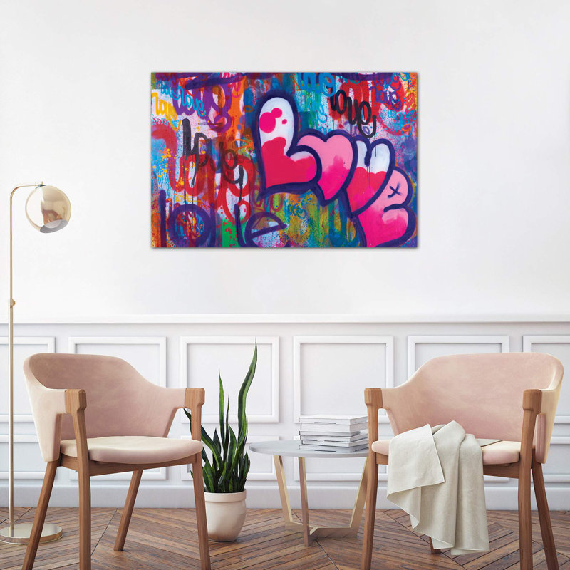 One Love IV - Wrapped Canvas Print, 101.6 cm H x 66.04 cm W x 1.91 cm D