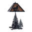 Wolf At Dawn Table Lamp