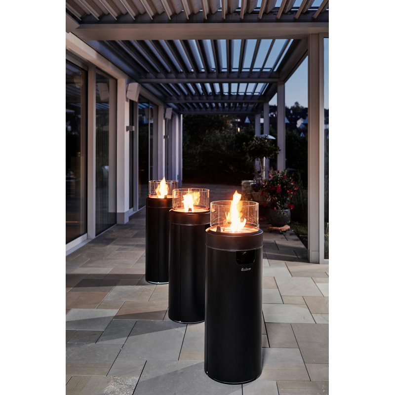 Armentha Smokeless, Black, 91cm H x 40cm W x 40cm D