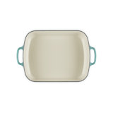 Le Creuset Signature Cast Iron Rectangular Roaster, 5.25 Qt. - Blue Riviera