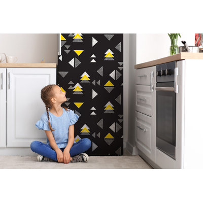 Abstract Door Decal