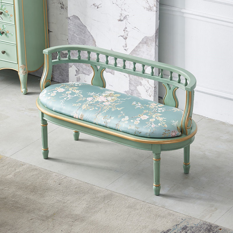 American-style Green Bench