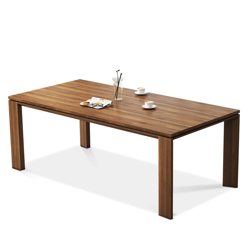 Cathelijn 62.99" W Rectangular Solid Wood Dining Table, 29.52"H x 62.99"L x  31.49"W
