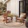 Carold Performance Solid Color Indoor/Outdoor Area Rug