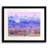 Sierra Nevada Mts. Pre-Dawn Print by Bruce Heinemann