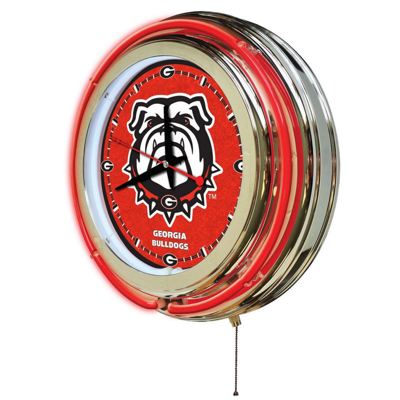 Horloge murale 15 po NCAA, Bulldogs de Géorgie