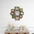 Shahid Metal Clock With Photo Frame