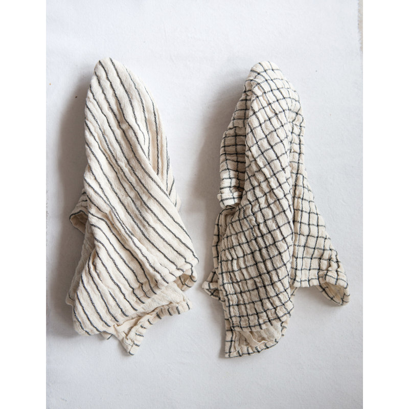 Cotton Tea Towels with Hanging Loops