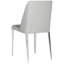 Chaise d'appoint rembourrée Chromium Linen-22556526