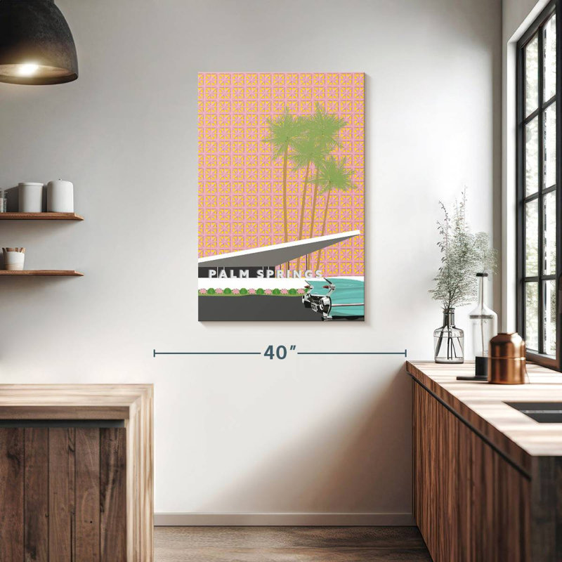 Aime Palm Springs avec convertible, H 39 po x l 26 po