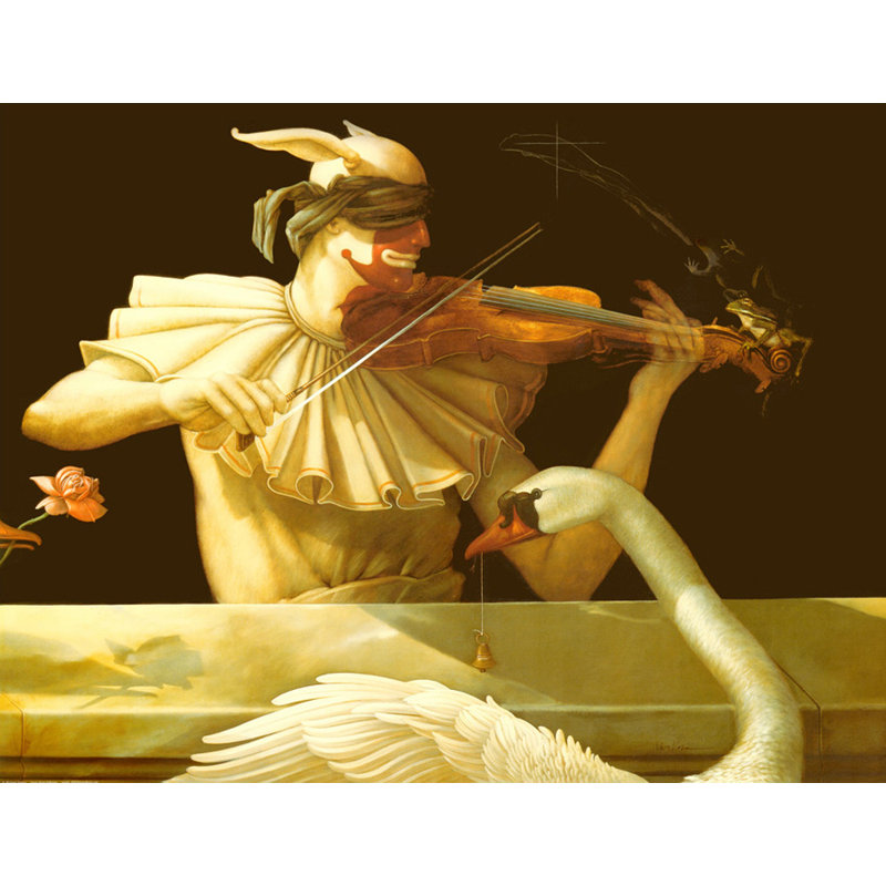 Musique aquatique, H 18 po x l 24 po