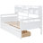 White Twin Size Daybed Featuring Wood Slat Support, Bedside Shelves, And Two Under - Bed Drawers Good For Small Living Spaces Bedrooms-1857111922-1857111924