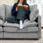 102 Inch L Shaped Upholstered Sofa