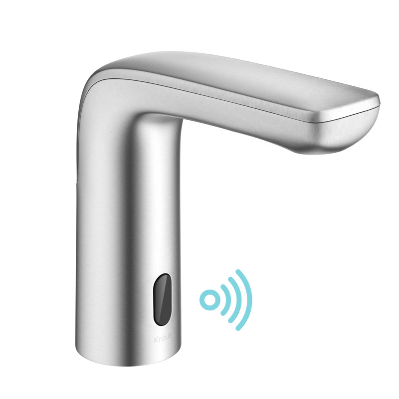 Robinet de salle de bain à capteur sans contact Indy ™ en acier inoxydable sans taches