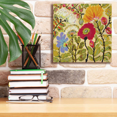 «Autumn Fresh Garden» par Karen Fields, estampe numérique sur toile