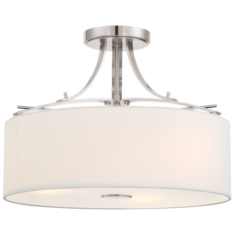 Omeara Glass Semi Flush Mount