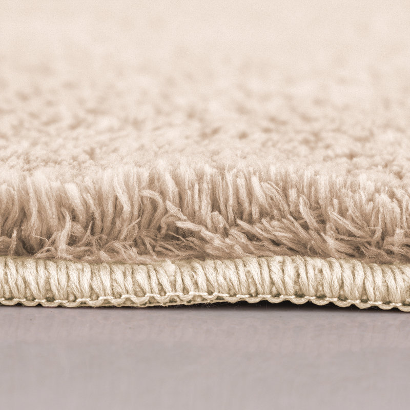 Dailen Non-Slip Bath Rug, Ivory