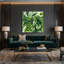 Art mural sur toile vert-1011787483