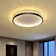 Deontee Acrylic LED Flush Mount Ceiling Light with Remote Control